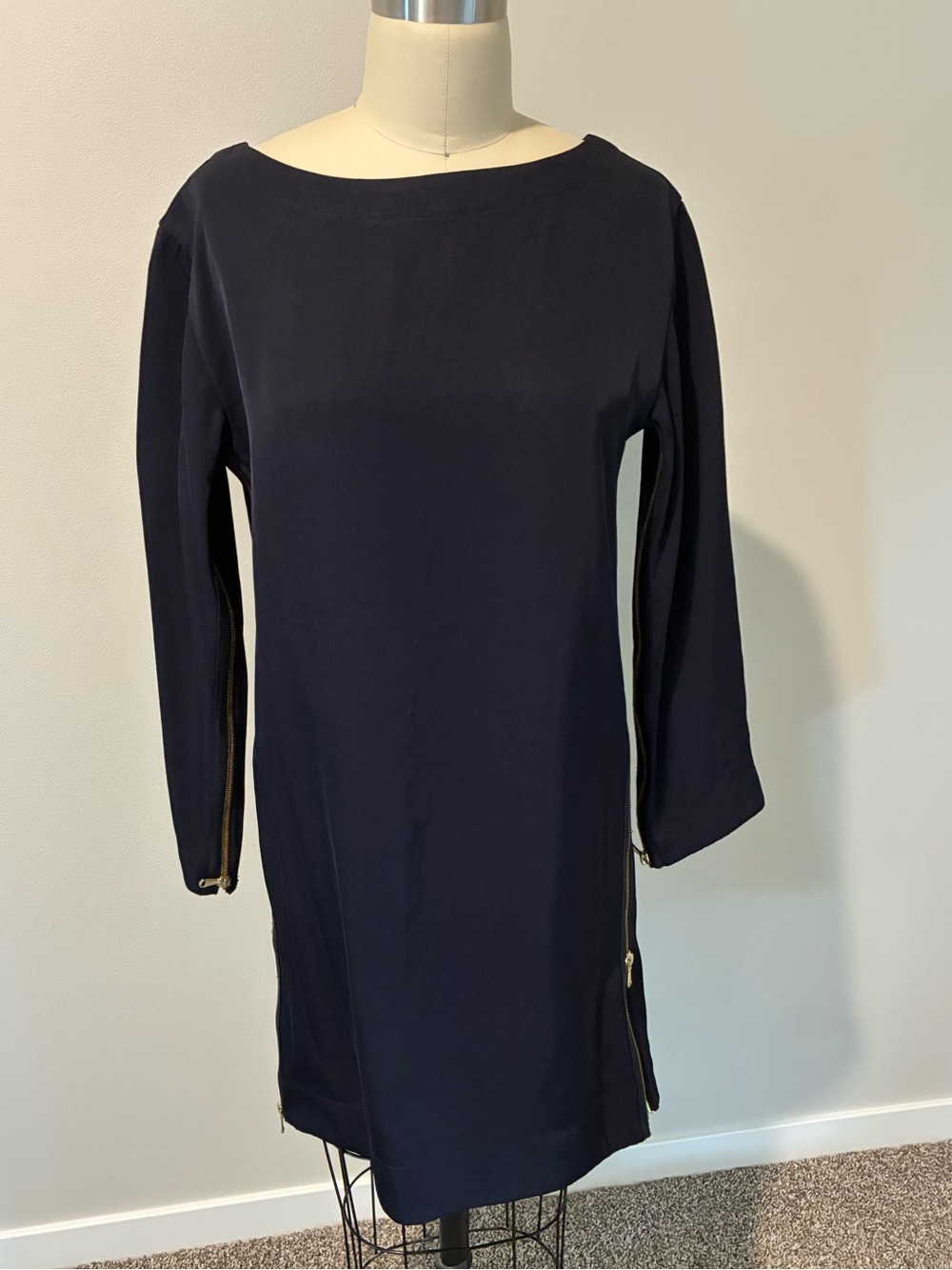 Vintage Marc by Marc Jacobs Twill dress with zippers